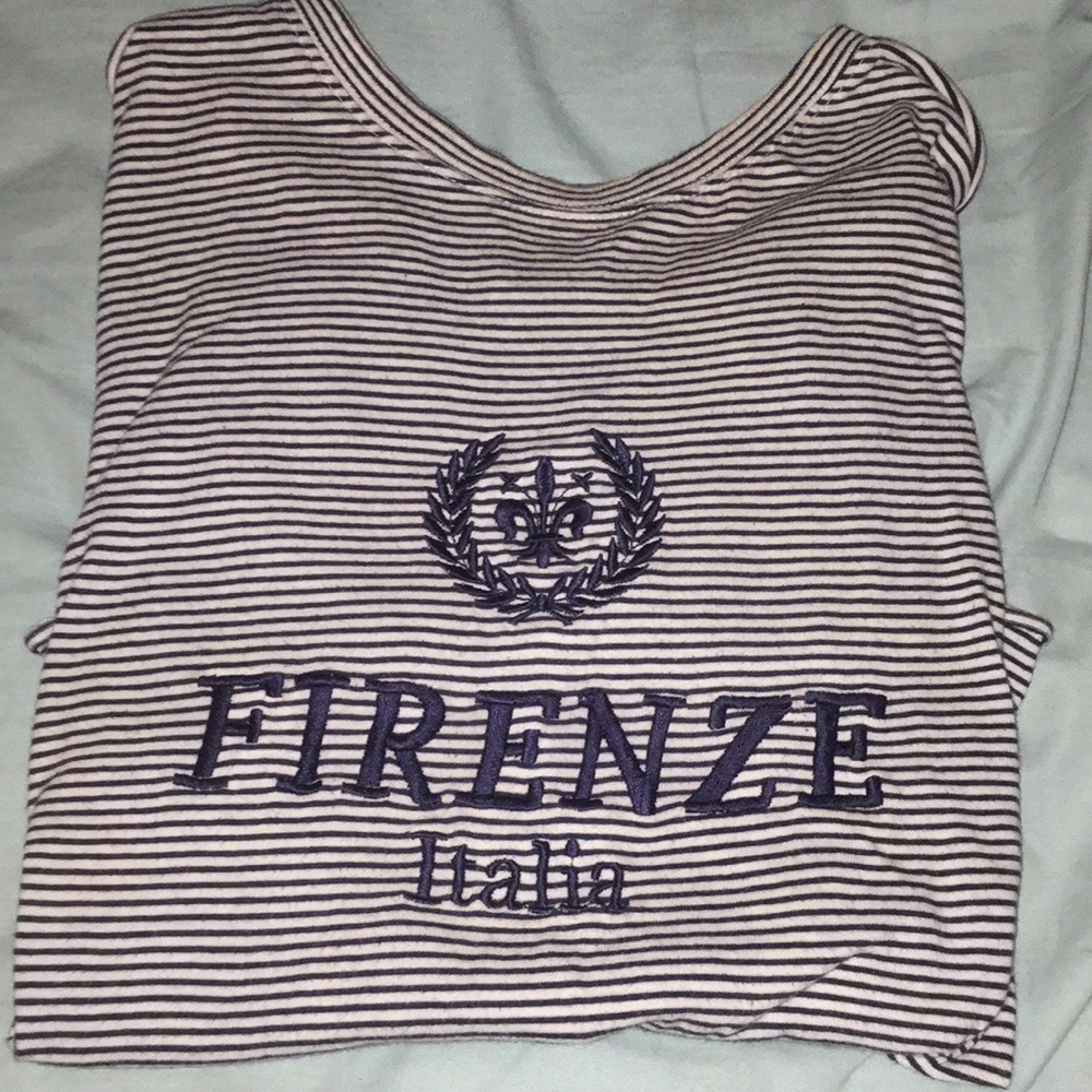 Italy crop top